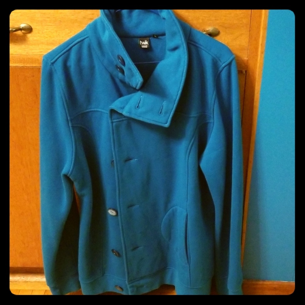 Turquoise jacket/hoodie